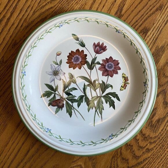 Chop Plate Round Platter Studio Nova Garden Bloom 12" Flowers - Picture 4 of 5